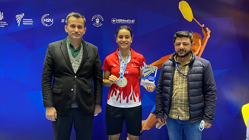Milli badmintoncu Aliye Demirbağ, Ukrayna Açıkta şampiyon oldu