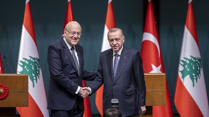 Erdogan i Mikati razgovarali o jačanju saradnje Turkiye i Libana