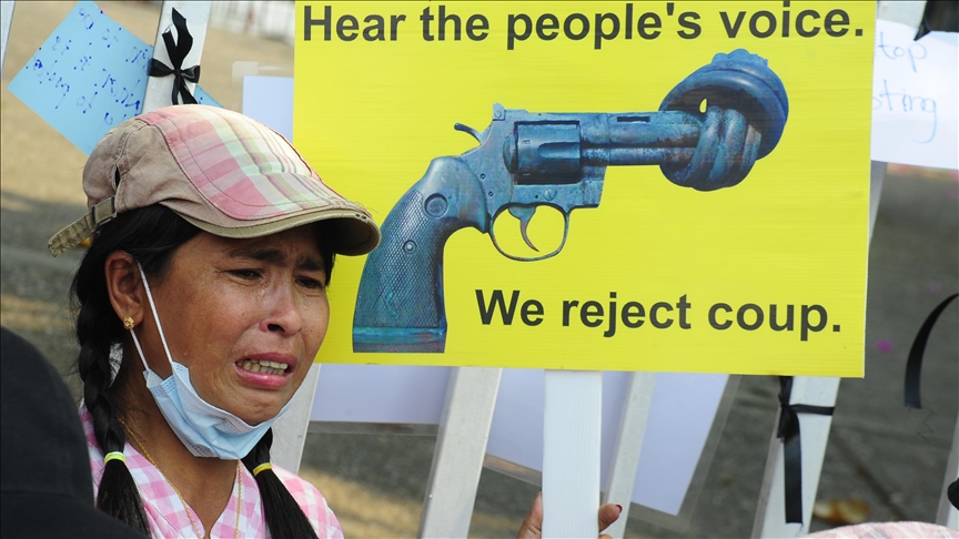 EU condemns human rights violations in Myanmar ahead of 1st anniversary of coup