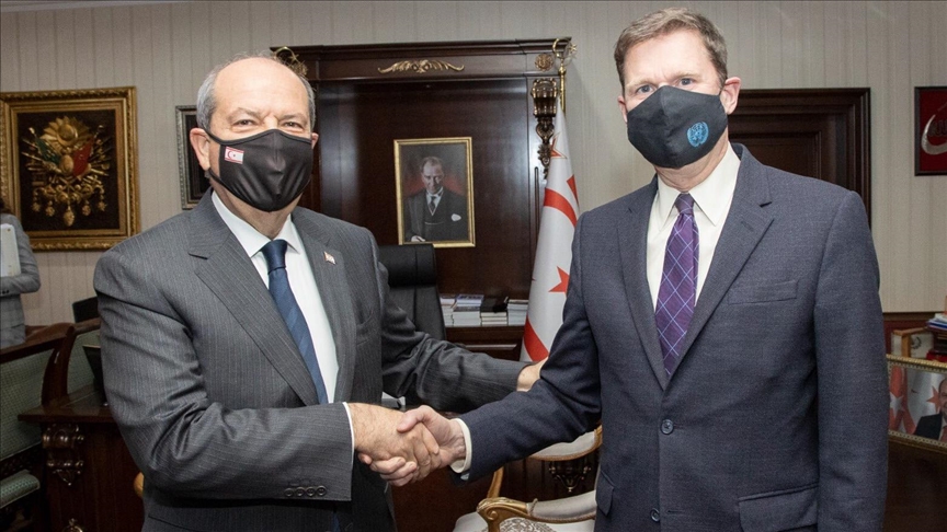 Turkish Cypriot leader, UN mission chief discuss Cyprus issue