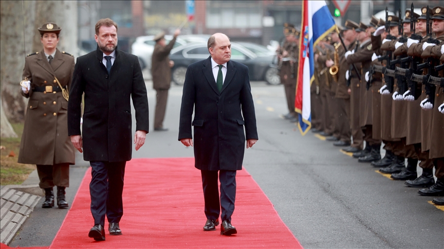 Croatia, UK discuss security in eastern, southeastern Europe