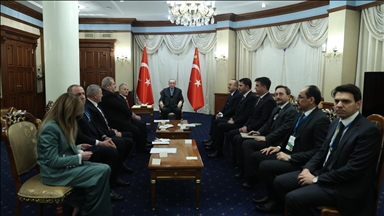 Президент Эрдоган принял делегацию крымских татар 