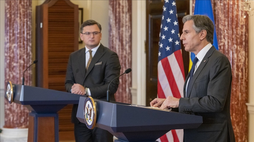 Top US, Ukrainian diplomats discuss Russia-Ukraine tension