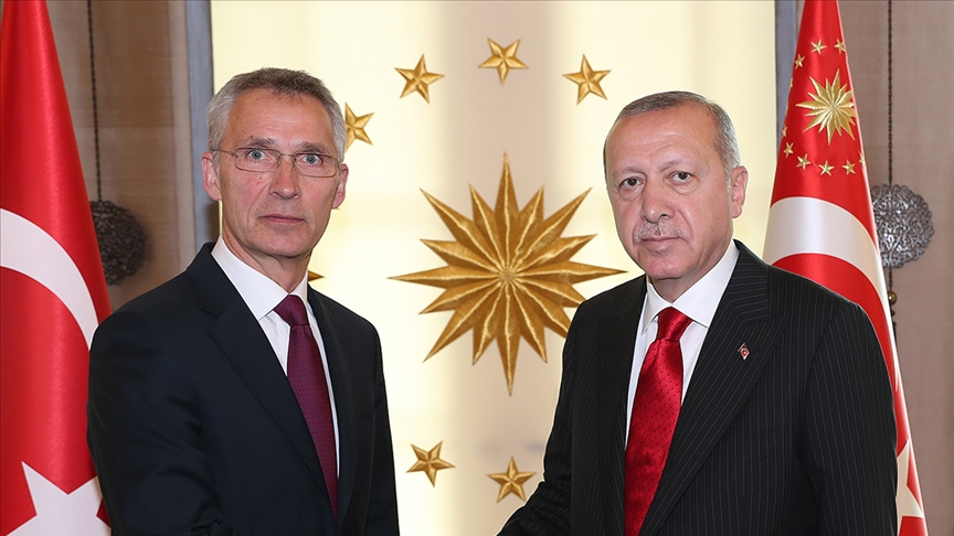 Cumhurbaşkanı Erdoğan, NATO Genel Sekreteri Stoltenberg ile görüştü