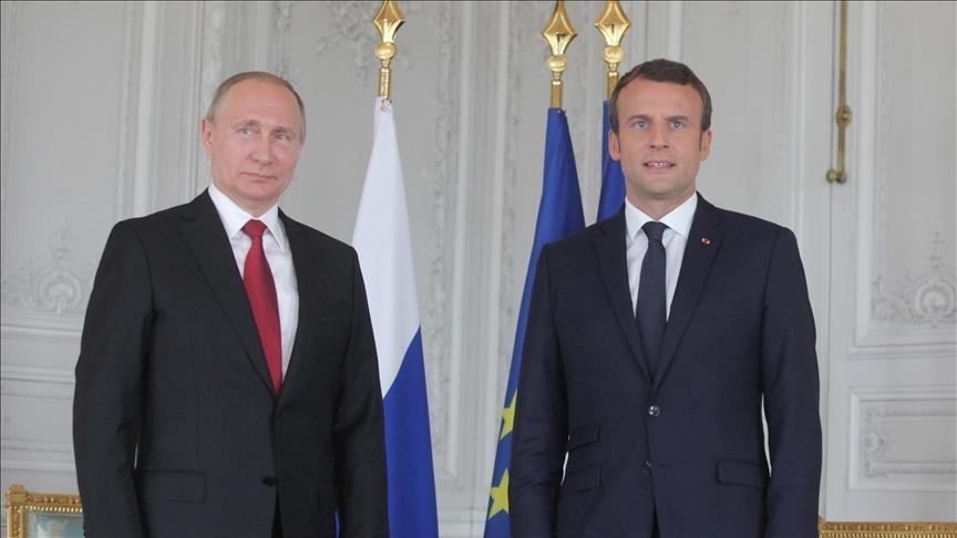 Poutine à Macron : "La Russie et la France partagent les mêmes préoccupations concernant la sécurité en Europe" 