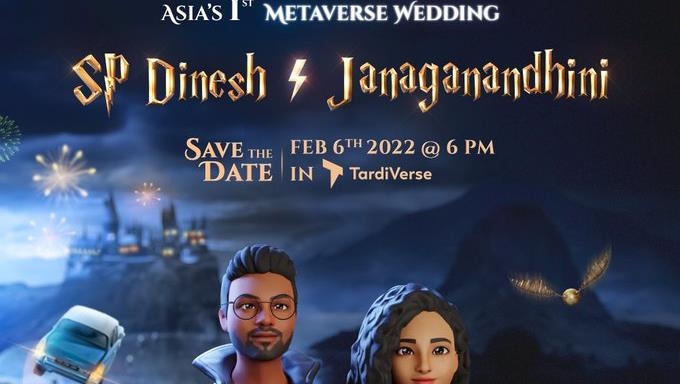 India’s 1st metaverse wedding reception draws over 3,000 guests