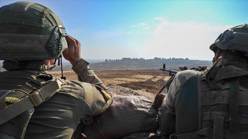 الدفاع التركية: تحييد 9 إرهابيين من "ي ب ك" شمالي سوريا 