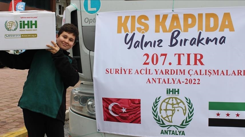 Organizacija IHH iz Turkiye poslala pomoć sirijskim porodicama u Idlibu