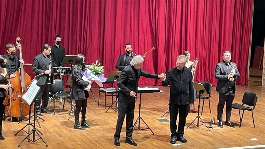 Hacettepe Üniversitesi Senfoni Orkestrası, sanatçı Tamer Leventi ağırladı