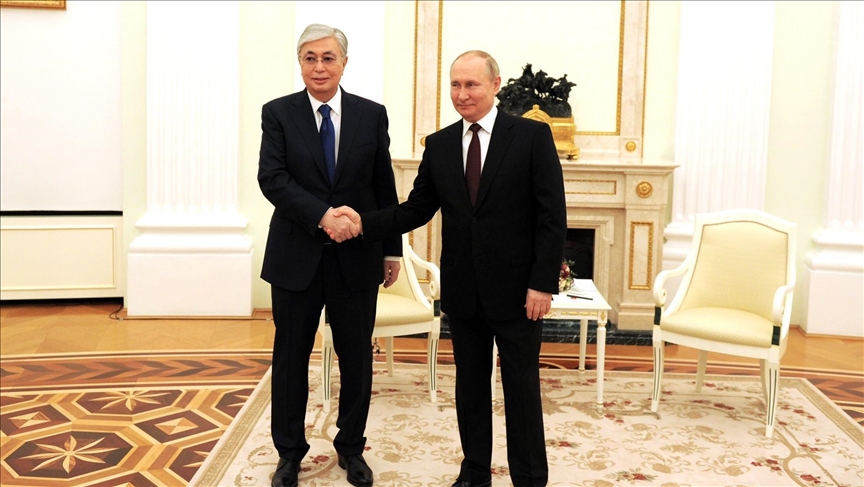 Russian, Kazakh presidents meet in Moscow