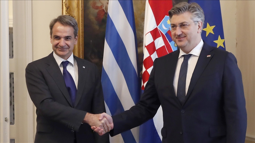 Susret Plenkovića i Mitsotakisa u Zagrebu: Želimo da Zapadni Balkan ima europsku budućnost