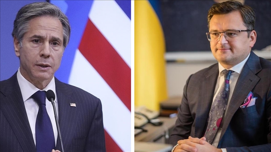 Blinken reaffirms US support for Ukraine in call with counterpart
