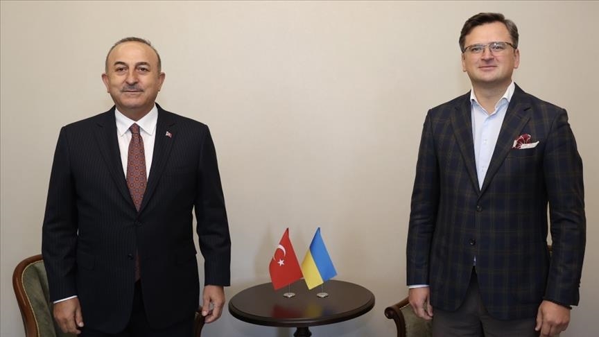 Turkish, Ukrainian foreign ministers discuss latest developments