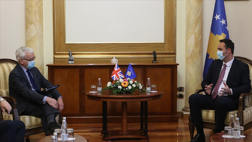 Konjufca razgovarao sa Vickersom: Nastavak saradnje Kosova i Velike Britanije
