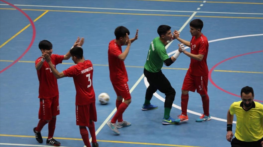 پیروزی تیم ملی فوتسال افغانستان برابر قرقیزستان