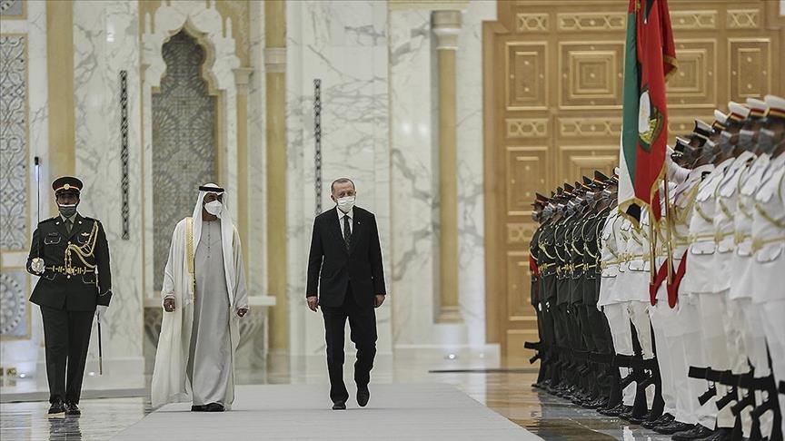 Arab media outlets hail Turkish president's visit to UAE