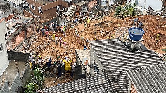 Brezilya'daki sellerde 34 kişi öldü
