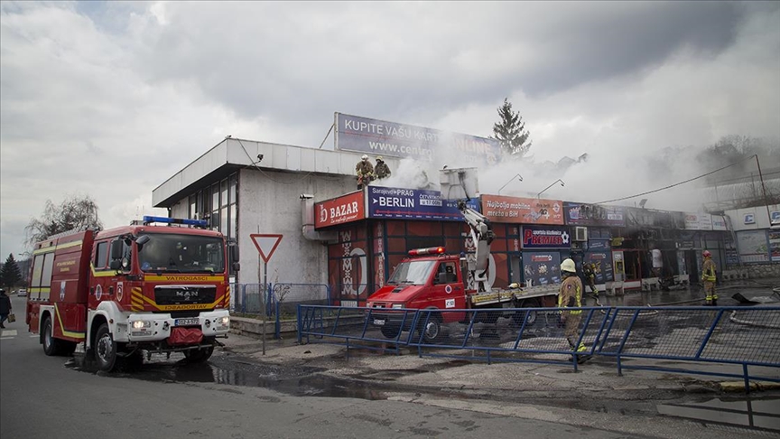 BiH: Jedna osoba povrijeđena u požaru na autobuskoj stanici u Sarajevu