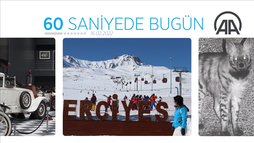 60 saniyede bugün (16 Şubat 2022)