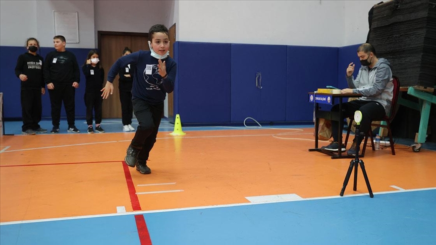 Sportif yetenek taramasıyla keşfedilen çocuklar, olimpik sporcu olmayı hedefliyor