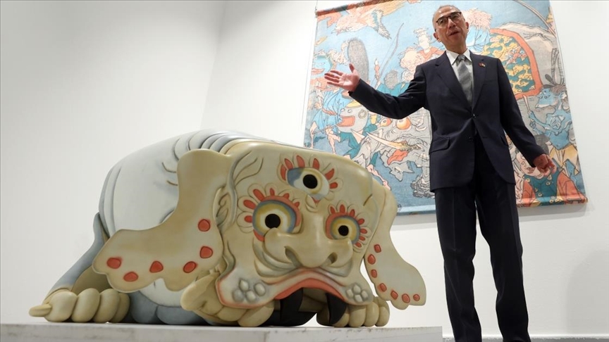 'Japonya'dan Doğaüstü Varlıklar' sergisi Ankara'da açıldı