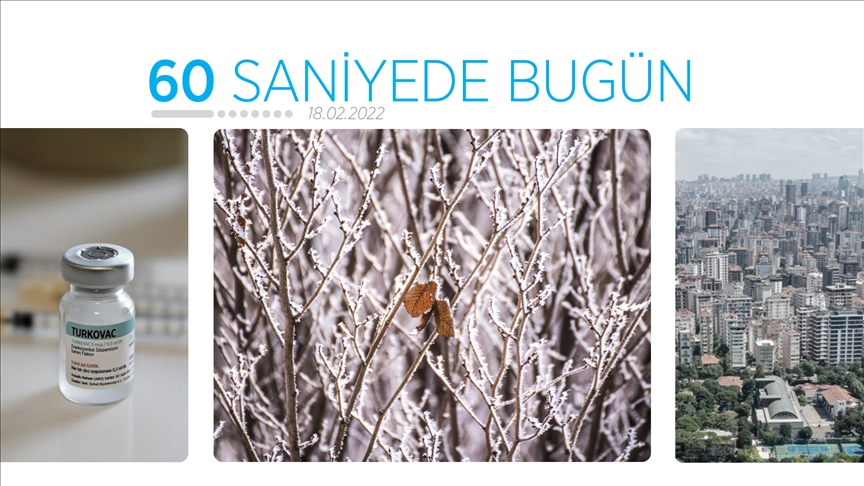 60 saniyede bugün (18 Şubat 2022)