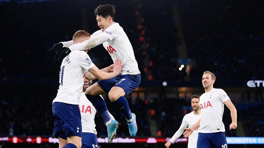 Tottenham, Manchester City’nin 15 maçlık yenilmezlik serisini bitirdi