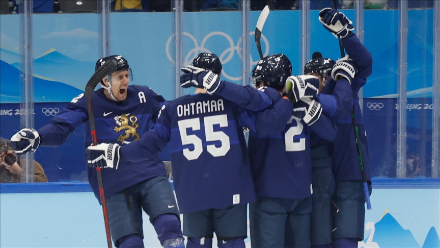 Finland follows first Olympic hockey gold with world title; U.S.