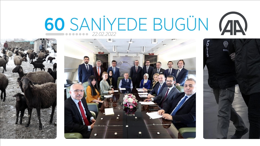 60 saniyede bugün (22 Şubat 2022)