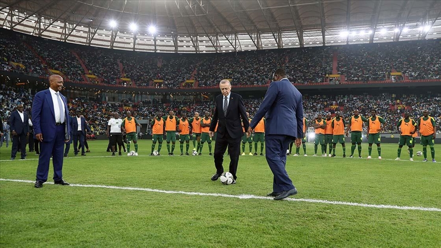 Senegal Stadı, Cumhurbaşkanı Erdoğan'ın katıldığı törenle açıldı