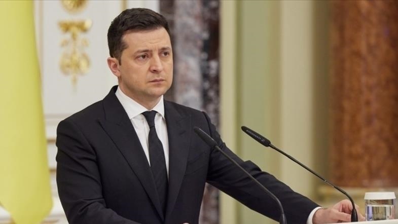 Ukraine's president says Russia's recognition of breakaway regions 'violation of sovereignty'