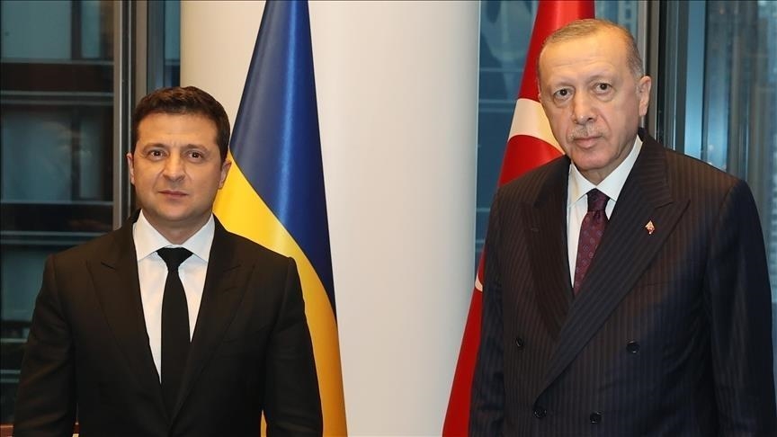 زيلينسكي: ممتنون من دعم الرئيس التركي لأوكرانيا ومبادرته لحل الأزمة