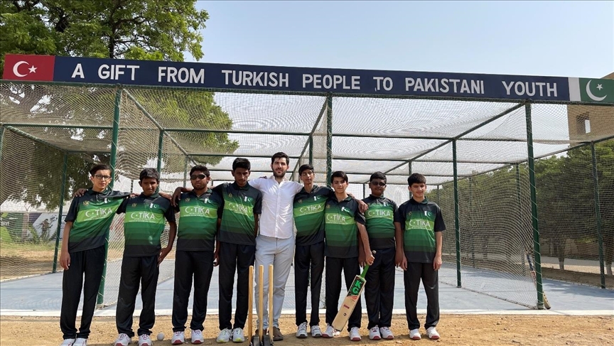 Sports facilities in Pakistan bring color to special children's lives