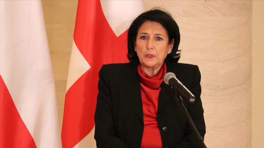 Gürcistan Cumhurbaşkanı Zurabişvili: Rusya ile Gürcistan arasındaki çatışmalar diplomasi yoluyla çözülmeli