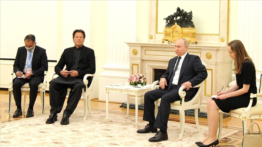 Russia's Putin, Pakistan’s Khan discuss bilateral, regional issues in Moscow