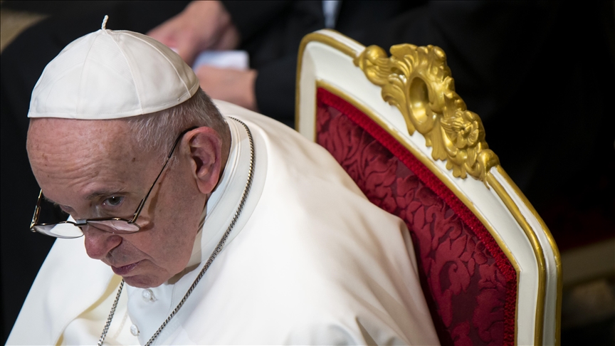Ukrainian president thanks Pope Francis for his ‘spiritual support’