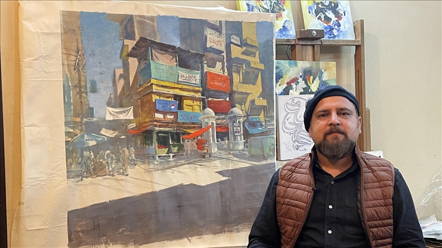 Pakistani painter reviving art in Peshawar