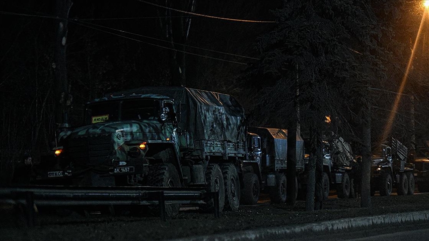 Pentagon: Rusya'nın sınıra yığdığı askerlerin yarısı şu anda Ukrayna'nın içinde
