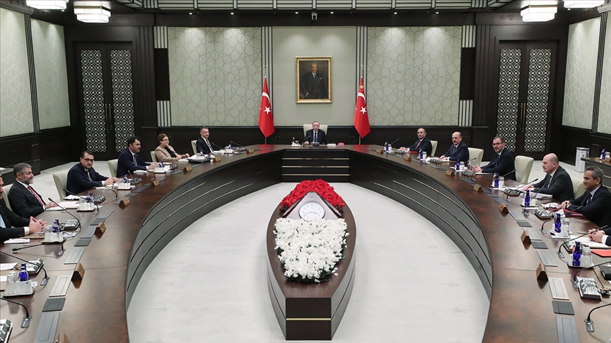 Cumhurbaşkanlığı Kabinesi toplandı