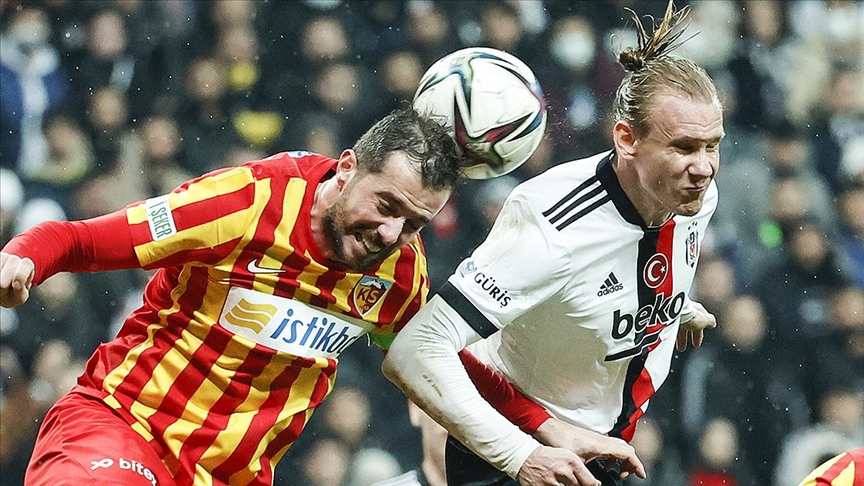 Beşiktaş, Türkiye Kupası'nda Kayserispor ile karşılaşacak