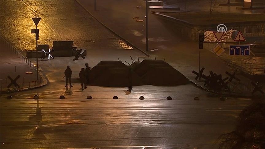 Large explosion rocks Ukrainian capital