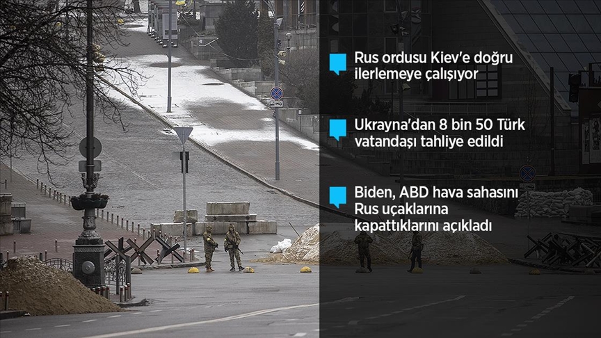 Rusya'nın Ukrayna'ya saldırısı 7. gününde devam ediyor