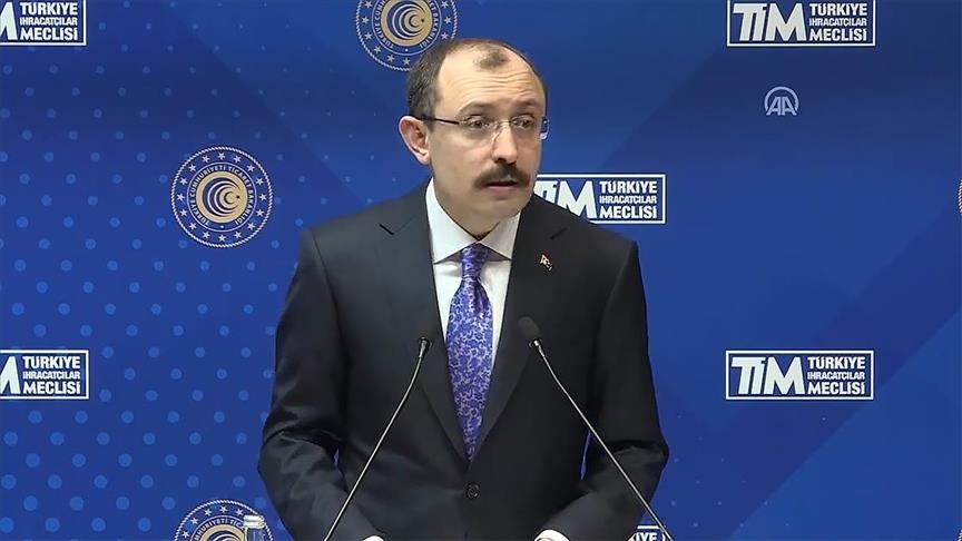 وزیر بازرگانی ترکیه: بیشترین میزان صادرات مربوط به ماه فوریه در تاریخ کشور ثبت شد