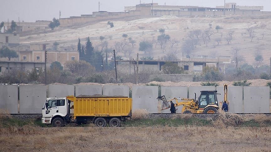 احداث دیوار امنیتی در مرز عراق با سوریه