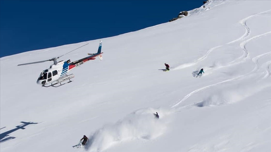Kaçkar Dağları'nda 'heliski' heyecanı nisan ortasına kadar uzatıldı
