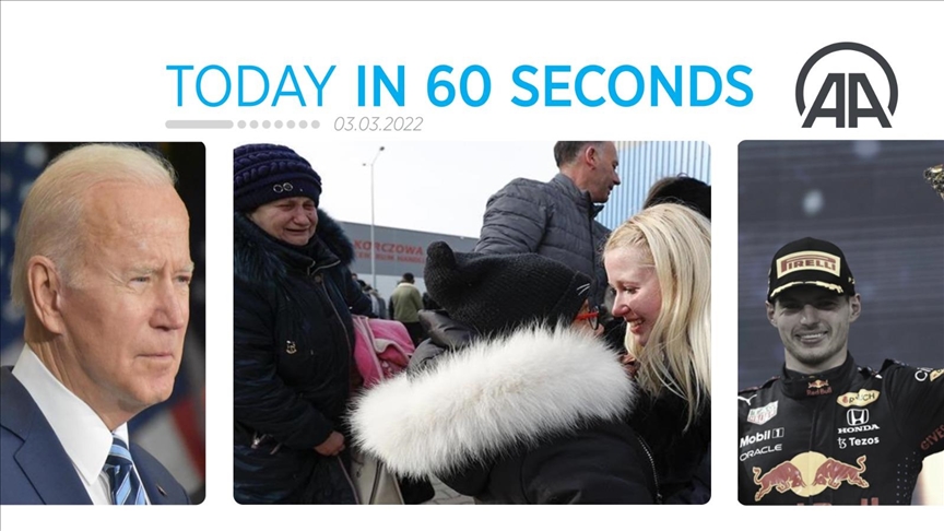 Today 60 seconds - March 3, 2022