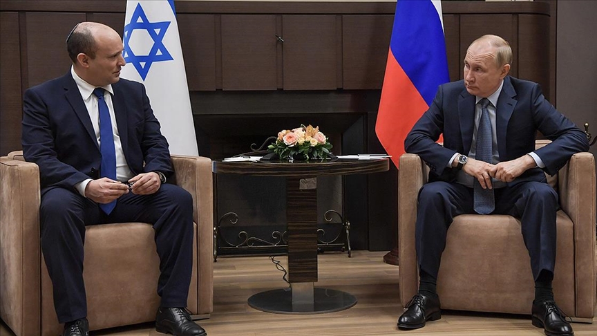Putin, İsrail Başbakanı Bennet ile Ukrayna meselesi için bir araya geldi