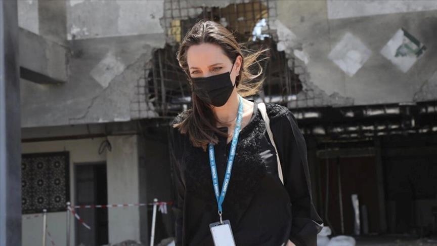 Angelina Jolie in Aden to draw attention to Yemen conflict