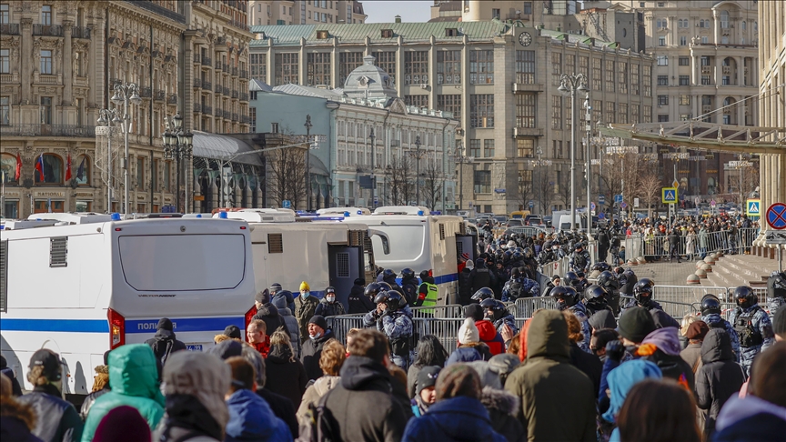 По всей России проходят антивоенные протесты