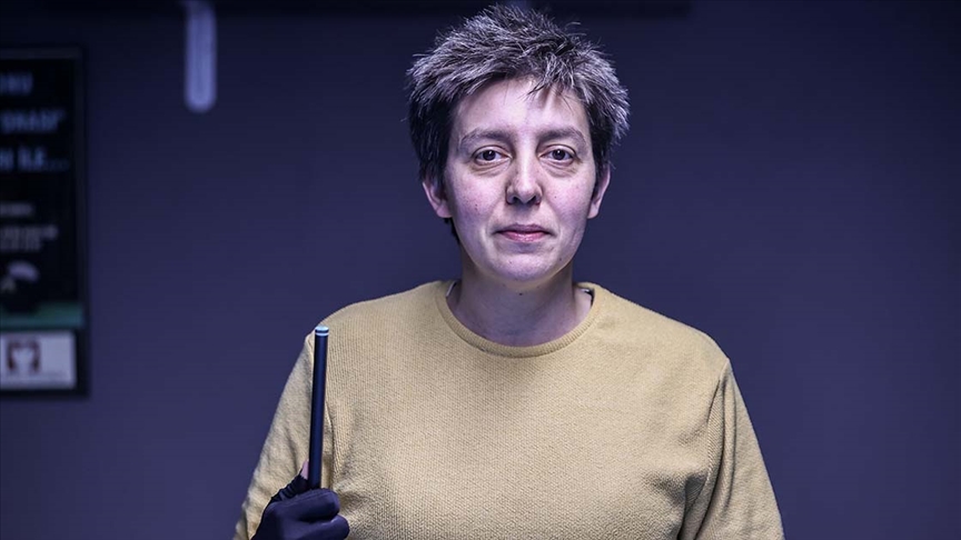 Milli bilardocu Eylül Kibaroğlu, Slovenyada Avrupa şampiyonu oldu